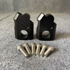 Gù Nâng Ghi Đông 22mm Xe Motor Xe Máy Màu Đen
