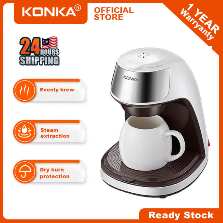 Ready Stock KONKA Home Office Special American Coffee Machine Automatic