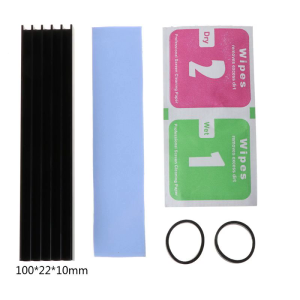 22110 Heatsink Heat Dissipation Radiator for M.2 NGFF Cooling Heat Sink Heat Thermal Pads for M.2 NGFF 22110 PCI-E NVME