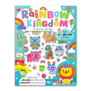 Sticker Activity Book (Shiny Foil Stickers / Glow in the Dark Sticker / Googly-eye Stickers)