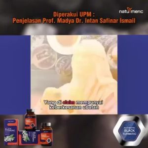 [Buy 3 Free 1]  Black Turmeric 450mg (30s Capsule) - Sokong Imun Pencernaan & Kesihatan Mental