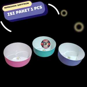 ( isi 1 pcs ) Mangkok Saffron 8002 mangkuk mie ramen kuah jepang bahan plastik