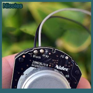 [Nicoles] มอเตอร์20N Nidec ไมโคร DC แบบไร้แปรงถ่าน DC 6V-12V 12000RPM ความเร็วสูงขนาดเล็กแรงบิด24มม. มอเตอร์ไร้แปรงถ่านพร้อมแผงควบคุม DIY