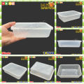 500 650 750 1000 ml Freezer Grade Rectangular Container with Lid [ 50sets± ] Disposable Plastic Food Lunch Box / Bekas Makanan - TAGE T500R T680R T750R T1000R 500ml 680ml 750ml 1000ml. 