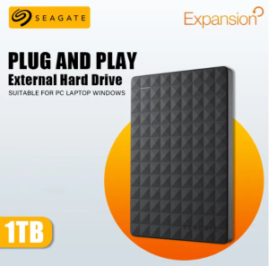 Seagate ฮาร ์ ดดิสก ์ ภายนอก 2TB/1TB USB3.0 ฮาร ์ ดไดรฟ ์ ภายนอก HDD ฮาร ์ ดไดรฟ ์ คุณภาพสูงแบบพกพา Harddisk ภายนอก รับประกัน 3 ปี