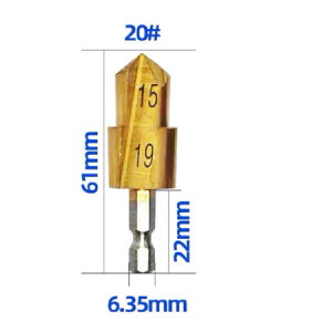 BỘ 3 MŨI KHOÉT ỐNG NHỰA PPR 16-32