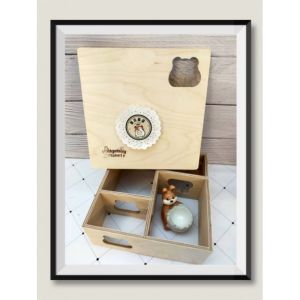 Hedgehog planet hamster wooden hideout bear holehamster wooden house 刺星球木质躲避窝熊洞口金丝熊仓鼠多居室