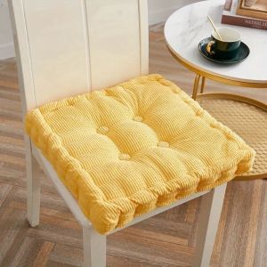 Thicken Square Seat Cushion Comfy Tatami Cushion Office Home Car Chair Cushion Soft Sofa Pillow