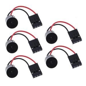 5Pcs/set Motherboard Speaker PC Computer Mainboard Speaker Mainboard Case Beep Buzzer Speaker Adapter Plug