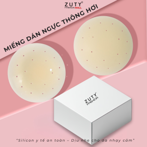 Miếng dán ngực chống lộ thông hơi miếng dán ngực xịn chống rơi an toàn cho da nhiều sét đồ ZUTY 5.0