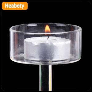 【2-3 days delivery】 1Pc Glass Candle Holders Set Tealight Candle Holder Home Decor Wedding Table Centerpieces Crystal Holder Dinner Table Setting
