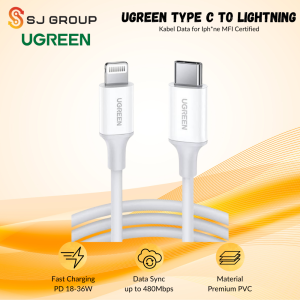 UGREEN Cable Data USB C to Lightning PD Fast Charging Kabel MFI