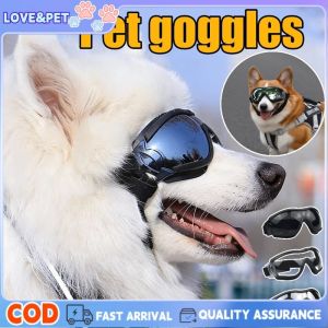 Dog Goggles Sunglasses Adjustable Pet UV protection Glasses Windproof duarble Eye Wear Protection