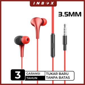 INBOX ENCOK H-1 Earphone 3.5mm Super Bass HD Audio Stereo Microphone Headphone Headset