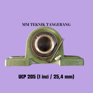 Pillow block UCP 205 Bearing Omega Laher Duduk as 1 inch as 25 mm Original Asb Nis Nkn Laker