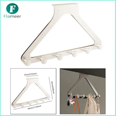 over The Door Hook Coat Rack Stable Lightweight Easy Installation for Hanging Towel Rack for Kitchen Office Bedroom Umbrellas