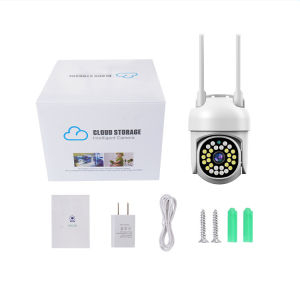 กล้องวงจรปิดไร้สาย ความชัดสูง Color View HD-5MP กล้องวงจรปิดบ้าน ระบบรักษาความปลอดภัย 360° Remote Monitoring Camera