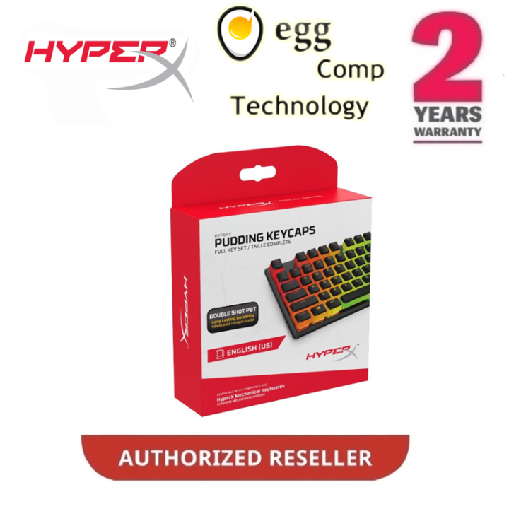 HYPER X PUDDING KEYCAPS FULL 104 KEY SET PBT Lazada