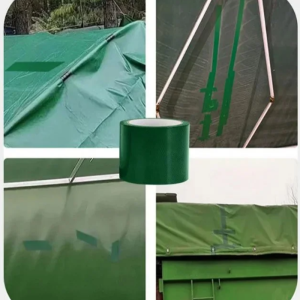 Tarpaulin Patch Tape Truck Tarp Repair Tape Antiknife Scraper High Temperature Does not Come Off the Glue