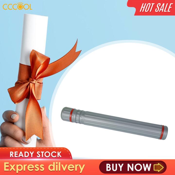 CCCOOL Expandable Poster Tube with Strap, Telescopic Art Painting Tube ...