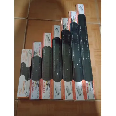 Bộ Ray trượt bi 3 tầng( bản 45cm_dài 25-50cm)ray tủ ngăn kéo TOPTEN-AEC loại tốt