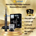 Bàn chải điện Philips Sonicare DiamondClean Smart 9000 Bh 2 năm Chính hãng. 