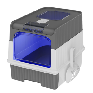 Fully Enclosed Cat Litter Box with Rechargeable UV  [local stocks]