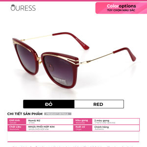 Gọng kính mát sw8019 chống uv thời trang nữ cá tính siêu bền OURESS