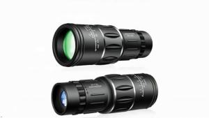 Monocular Telescope 16 x 52 High Powered Monoculars for Adults with Smartphone for Wildlife Bird Watching Travel Camping Hiking with Tripod & Phone Adapter Upgraded (Black)