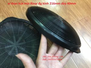 Vỉ than hoạt tính máy hút mùi Rinnai RVH-7Slim