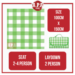 APA Foldable Picnic Mat Outdoor Waterproof Rug Travel Camping Beach Large Portable Easy Carry Lipat Tikar Berkelah 野餐布垫