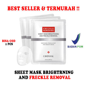 CINDYNAL Masker Wajah Viral Niacinamide Brightening Facial Sheet Mask 25ml