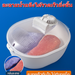 เครื่องละลายอาหารแช่แข็งมัลติฟังก์ชั่น อุปกรณ์ถนอมอาหารและละลายอาหาร แผ่นละลายอาหาร อุปกรณ์ละลายอาหาร เครื่องละลายน้ำแข็ง ถาดละลายน้ําแข็ง