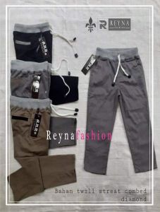 COD Celana Anak Laki laki Usia 2-11 Tahun Cinos Anak Panjang Polos Model Rip Full Pinggang Karet