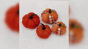 Bông vải bí ngô thu hoạch lễ kỷ niệm và Tạ ơn đồ trang trí cho ngày lễ hoàn hảo cho trang trí