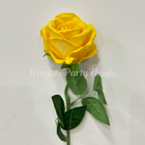 50cm High Quality Velvet Rose Cloth Rose Fake Rose Fake Flowers Artificial Flower Single Rose Home Wedding Decoration