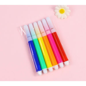 7E（9881）ชุดสีเมจิกระบายสี สีเมจิก ชุดสีเมจิกเล็ก 4แท่ง และ 6แท่ง