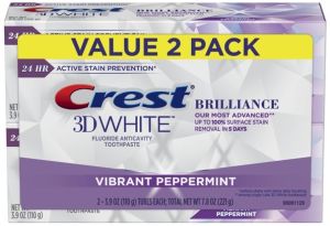 [Hàng Mỹ] Kem đánh răng Crest 3D White Brilliance làm sáng răng