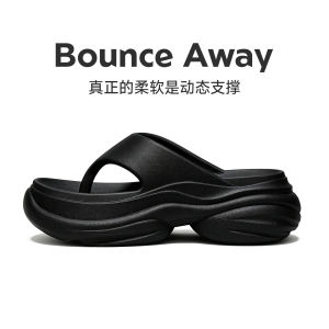[Free Shipping] Summer WomenS Flip-Flops Durable Thick-Soled Non-Slip Suitable For Beach Wear Casual High-Heeled Odor-Resistant And Designed For Outdoor Use