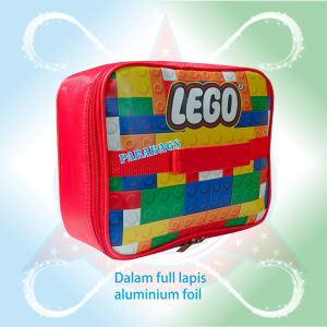 Tas bekal anak/lunch bag karakter aluminium foil