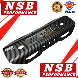 Cover Knalpot Fazzio Pelindung Knalpot Fazzio Carbon NSB RACING Carbon Akrilik Hiigh Quality Cover
