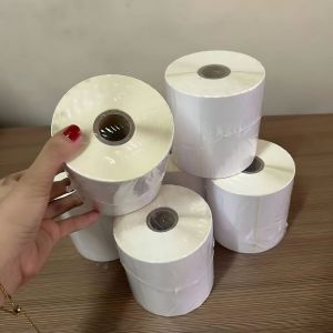 500pcs Smudge proof Waybill Sticker A6 FOLD/ROLL Thermal Paper Sticker Manila spot goods