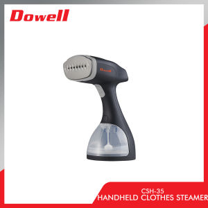 Dowell Fabricare Lite 280ml Handheld Garment Steamer | 35-Second Startup | 2 Steam Levels | Leak-Proof | Steam Lock | CSH-35