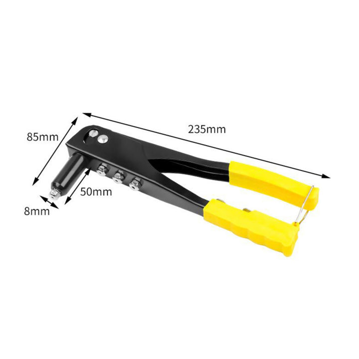 SK Hand Tool Standard Hand Riveting Tool, 270mm, On Hang Tag