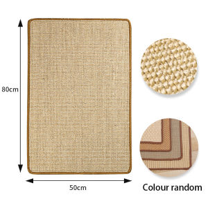 Cats Scratcher Sisal Mat Board Durable Anti-scratch Cat Floor Scratching Pad for Sofa Furniture Protector