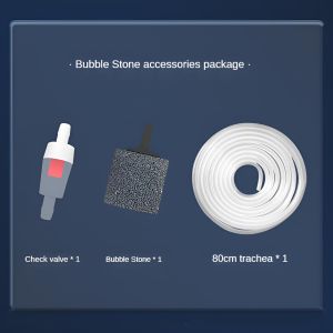 จานอากาศนาโนเงียบหินฟองหญ้าในน้ำตู้ปลาจานฟองอากาศ