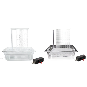 Parrots Bathtub Automatic Bath Low Noise Pumping for Budgies Cockatiels Lovebirds Automatic Pumping for Various Bird