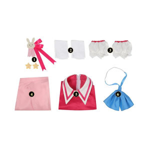 Anime Oshi NoKo Cosplay Hoshino Ai Costume Lolita Dress Tie Socks Set Girls School Uniform Women Role Play Event Party Skirt