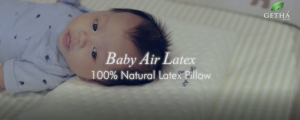 Getha Baby Air Natural Latex Pillow (newborn to 3 months)