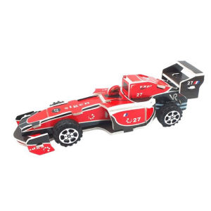 Đồ Chơi Giáo Dục Mô Hình Lắp Ráp 3D Ô Tô Đua Bìa Xốp Cho Bé